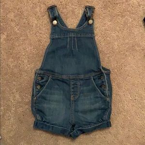 Baby gap short overalls